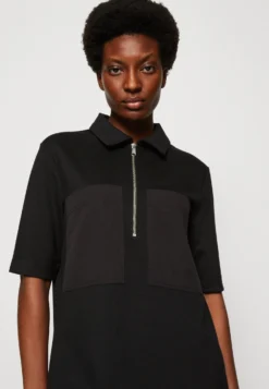 ESPRIT Zip Dress - Jerseyjurk - Black -Esprit 00d3e99bd2134bd3a24a7f98357c2188 scaled