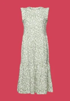 Edc By Esprit Printed - Jurk - Pale Khaki 11 Edc By Esprit Printed - Jurk - Pale Khaki -Esprit 02199435f3a3461c9125b85c73680784