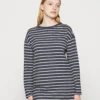 ESPRIT Y/D Stripe Long Slv - Nachtjapon - Navy