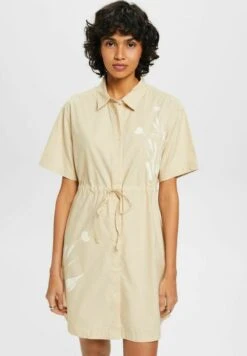 ESPRIT Blousejurk - Khaki Beige