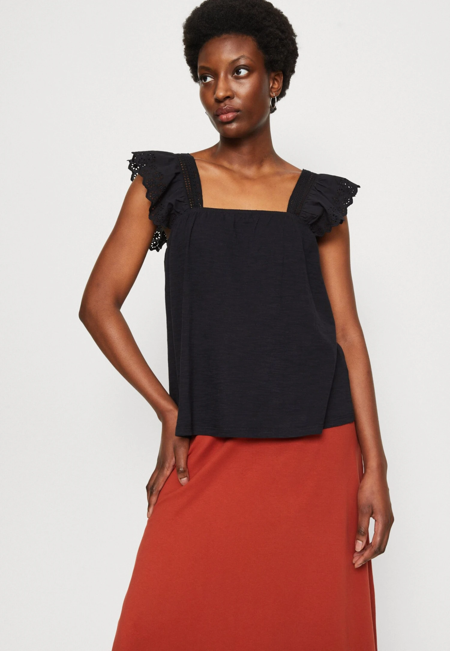 Edc By Esprit Ang - T-Shirt Print - Black 4 Edc By Esprit Ang - T-Shirt Print - Black - Afbeelding 4