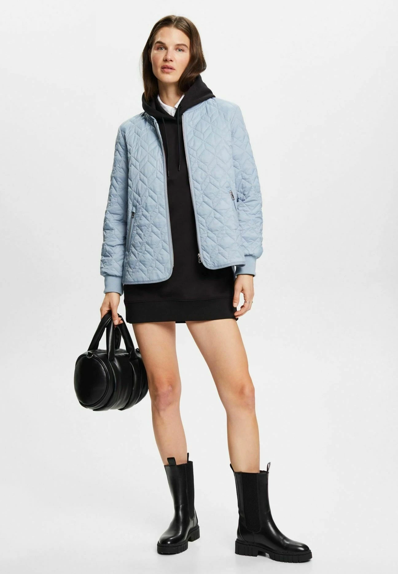 ESPRIT College - Gebreide Jurk - Black 5 ESPRIT College - Gebreide Jurk - Black - Afbeelding 5