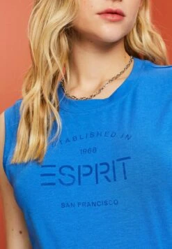 ESPRIT T-Shirt Print - Bright Blue -Esprit 073636ac400d46a7bb2a0e797197c223