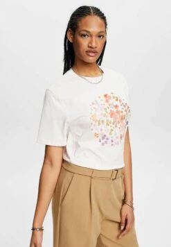 ESPRIT Tee Aw - T-Shirt Print - Light Pink