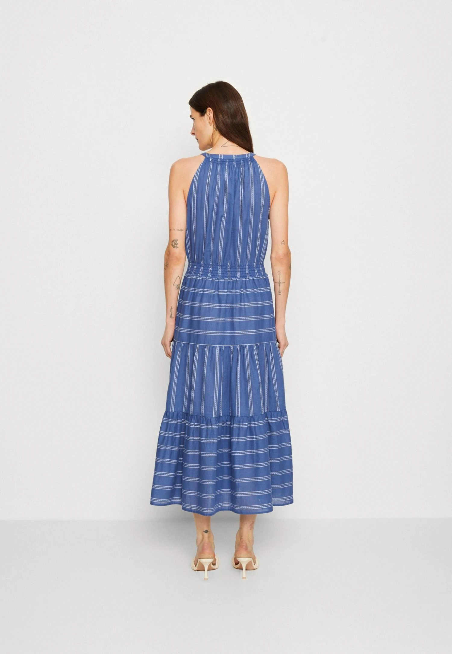 ESPRIT Stripe Dress - Blousejurk - Ink 3 ESPRIT Stripe Dress - Blousejurk - Ink - Afbeelding 3