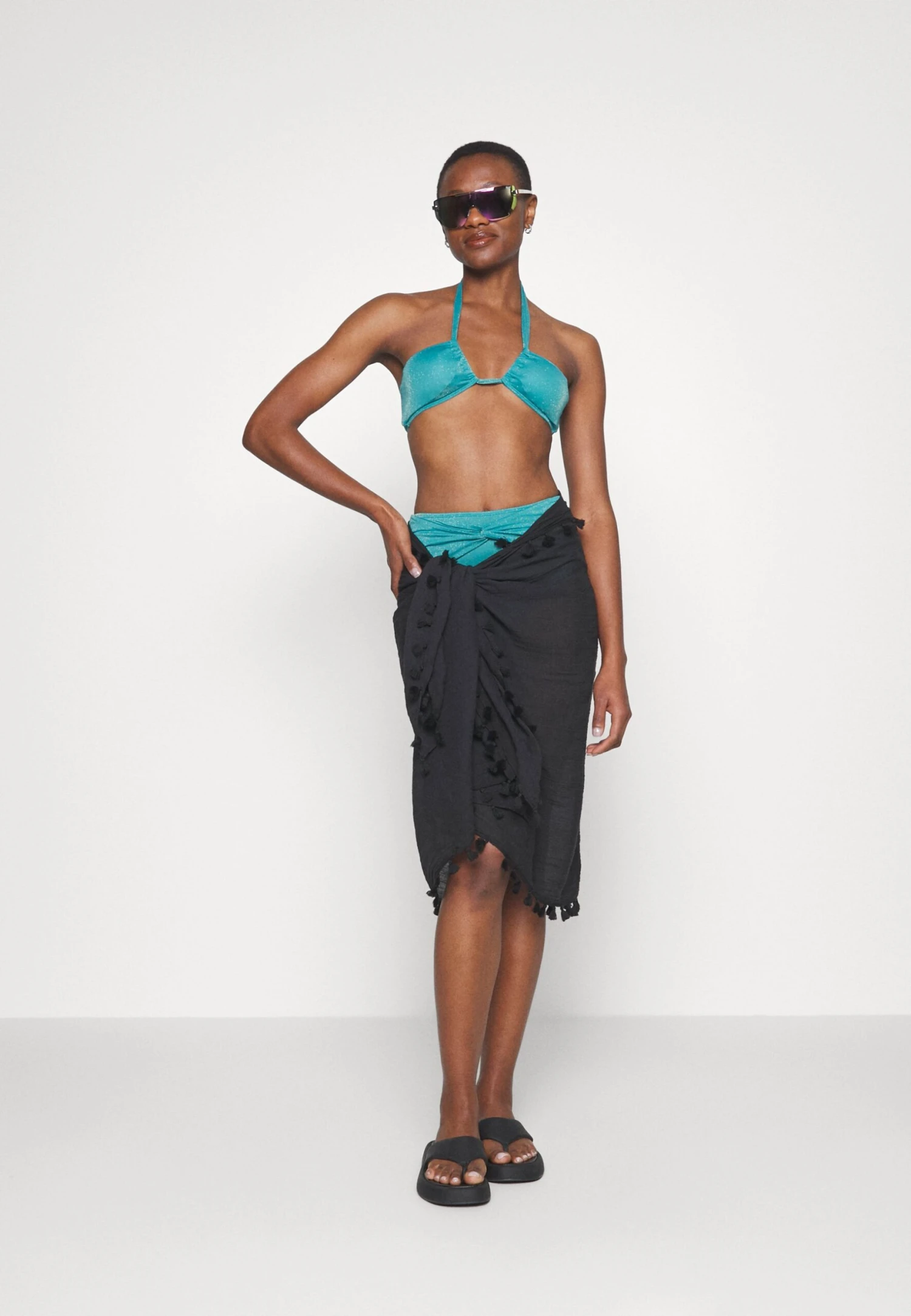 ESPRIT Yalong Beach High Waist Brief - Bikinibroekje - Teal Blue 2 ESPRIT Yalong Beach High Waist Brief - Bikinibroekje - Teal Blue - Afbeelding 2