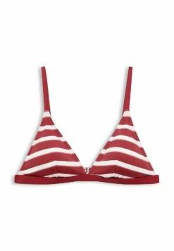 ESPRIT Gestreiftes- Bikinitop - Dark Red -Esprit 093f2a72bc784ed9831577a1d9179a4c