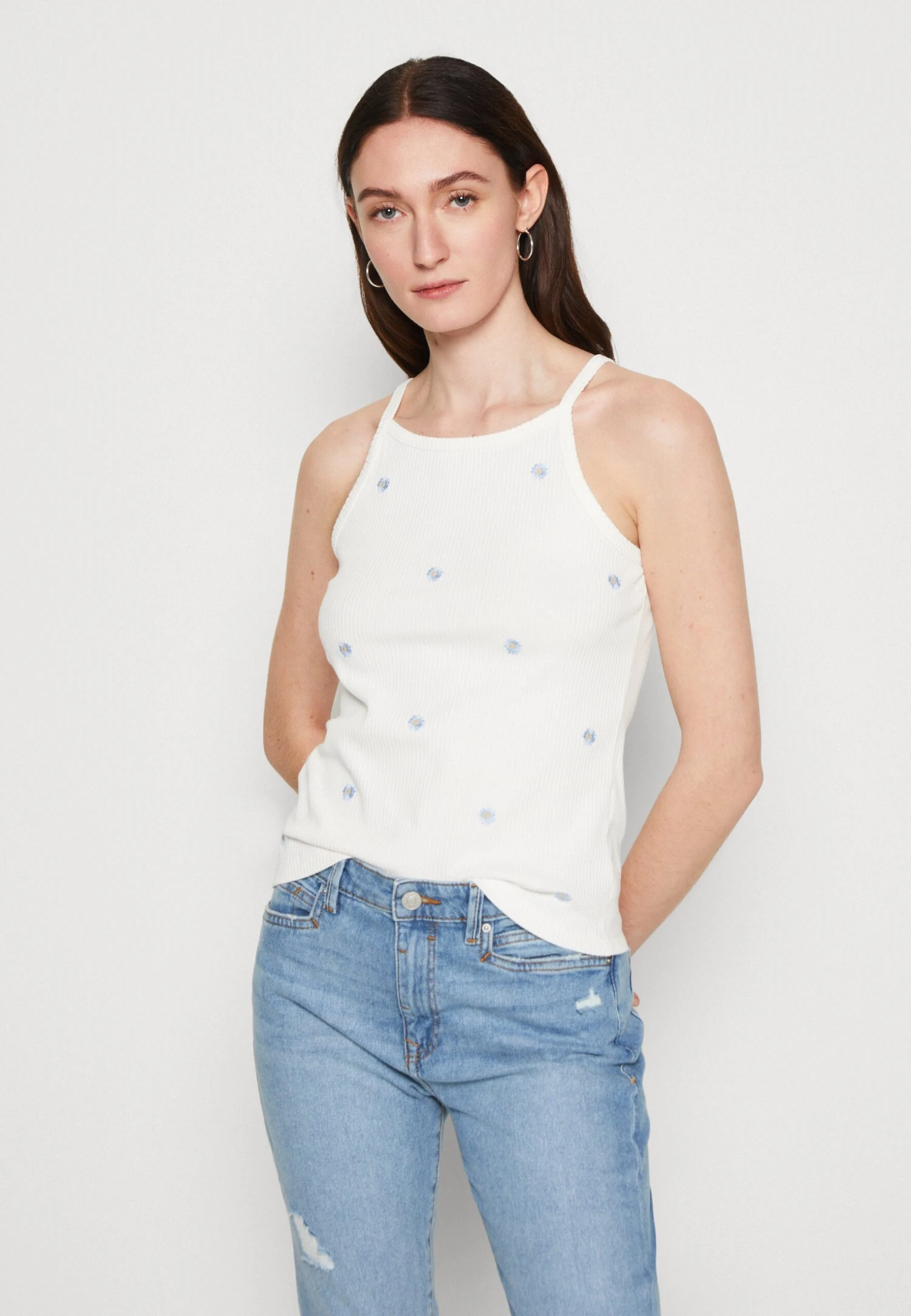 Edc By Esprit Embro - Top - Off White 4 Edc By Esprit Embro - Top - Off White - Afbeelding 4