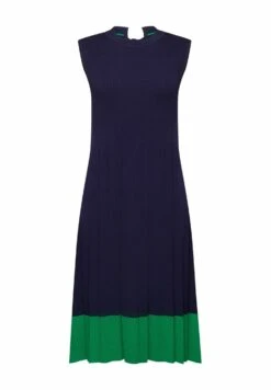 ESPRIT Ärmelloses Mit Rundhals - Gebreide Jurk - Dark Blue -Esprit 0d5c930296fe4455beb445518a0e8894