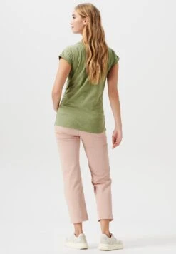 Sleeve - T-Shirt Print - Real Olive -Esprit 0f0d12db16634fda9515c6e193bd8870