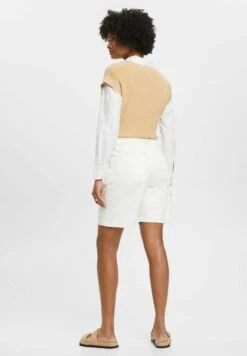 ESPRIT Mit Hohem Bund - Shorts - Off White -Esprit 0f9fe8db2db04cf78c9498bf0cad83dd