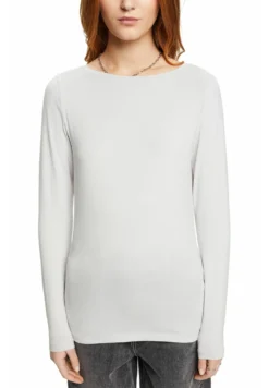 ESPRIT Mit Rundhalsausschnitt - Longsleeve - Pastel Grey