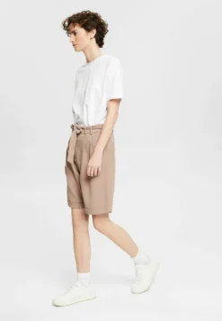 ESPRIT Mit Bundfalten - Shorts - Taupe -Esprit 10ec3812ab17469c99c13e32d28885cb scaled
