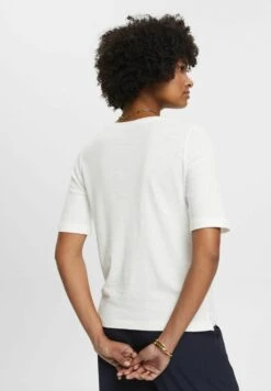 ESPRIT T-Shirt Basic - Off White -Esprit 12c690b3b63946bd82d5b8ef88d4c9b7
