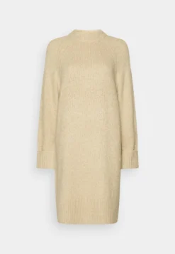 ESPRIT Dress - Gebreide Jurk - Sand
