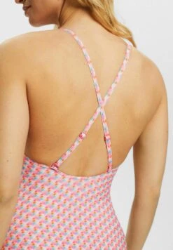 ESPRIT Geometrischem - Badpak - Pink Fuchsia -Esprit 144c42f83151417db857e805edf1055f