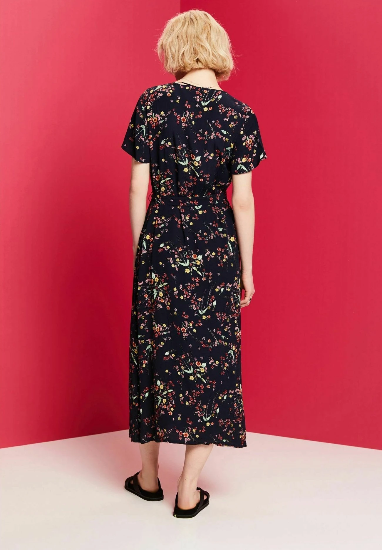 Edc By Esprit Light- Blousejurk - Dark Blue 3 Edc By Esprit Light- Blousejurk - Dark Blue - Afbeelding 3