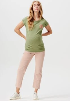 Sleeve - T-Shirt Print - Real Olive