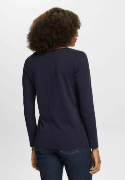 ESPRIT Longsleeve - Navy -Esprit 162d8135183e4a86a784ae95b16befd5
