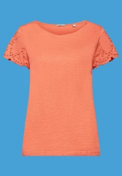 ESPRIT T-Shirt Print - Coral Orange -Esprit 164429992b464d31accb9269703241cf
