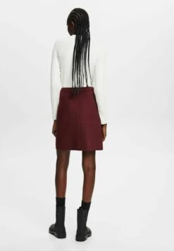 ESPRIT Regular Fit - A-Lijn Rok - Aubergine -Esprit 17e8af97831848bba118f64596c160d8