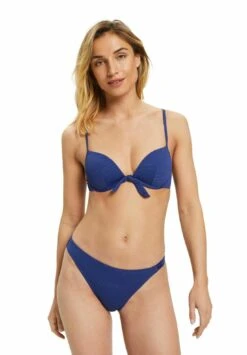 ESPRIT Lagoon Beach Wattierter Bügelloser Plunge - Bikinitop - Ink