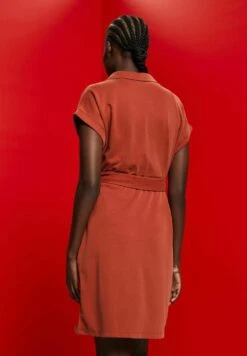 ESPRIT Jurk - Terracotta New -Esprit 1ad029143a36494d9c881b94ca0a9f15