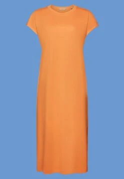 ESPRIT Gebreide Jurk - Orange -Esprit 1b3b7d64c511446f85142c6bbba9586a
