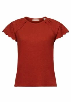 Edc By Esprit T-Shirt Print - Terracotta New