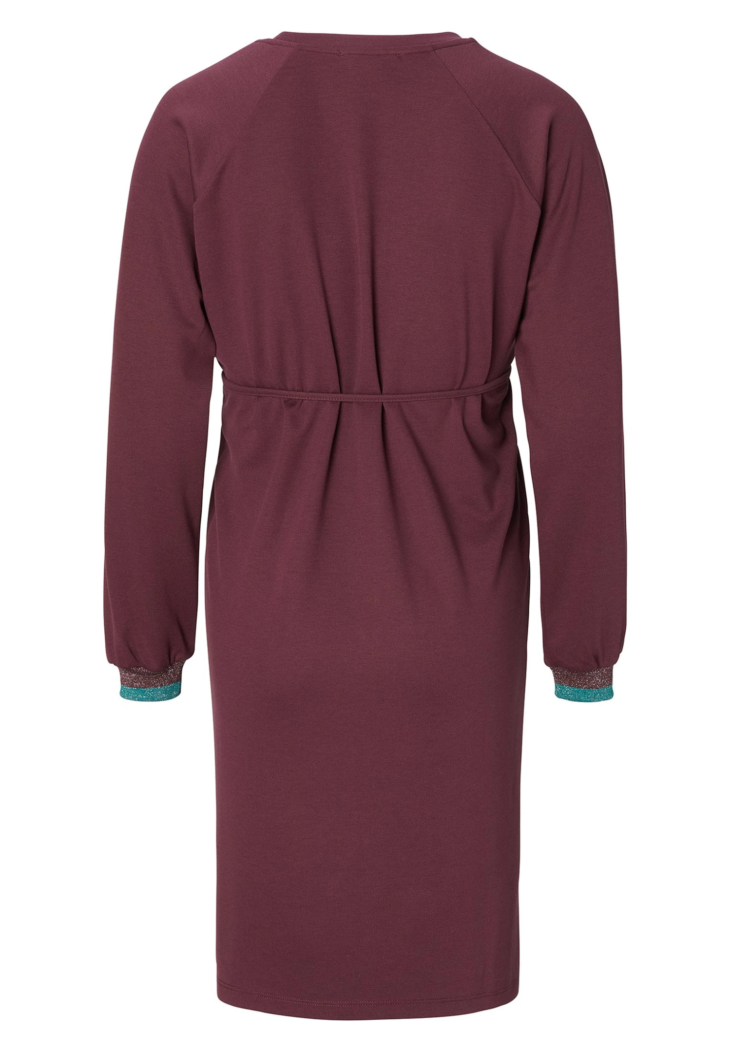 Jerseyjurk - Plum Brown 6 Jerseyjurk - Plum Brown - Afbeelding 6