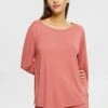 ESPRIT Pyjamashirt - Terracotta