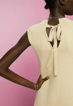 ESPRIT Ärmelloses Mit Rundhals - Gebreide Jurk - Light Beige 16 ESPRIT Ärmelloses Mit Rundhals - Gebreide Jurk - Light Beige -Esprit 1f3ef1f8918a4b2e9301296d123ebb4f