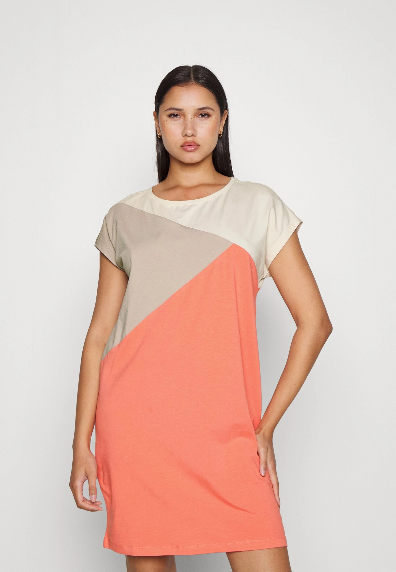 ESPRIT Colour Block Sus Ns Ss - Nachtjapon - Coral 1 ESPRIT Colour Block Sus Ns Ss - Nachtjapon - Coral