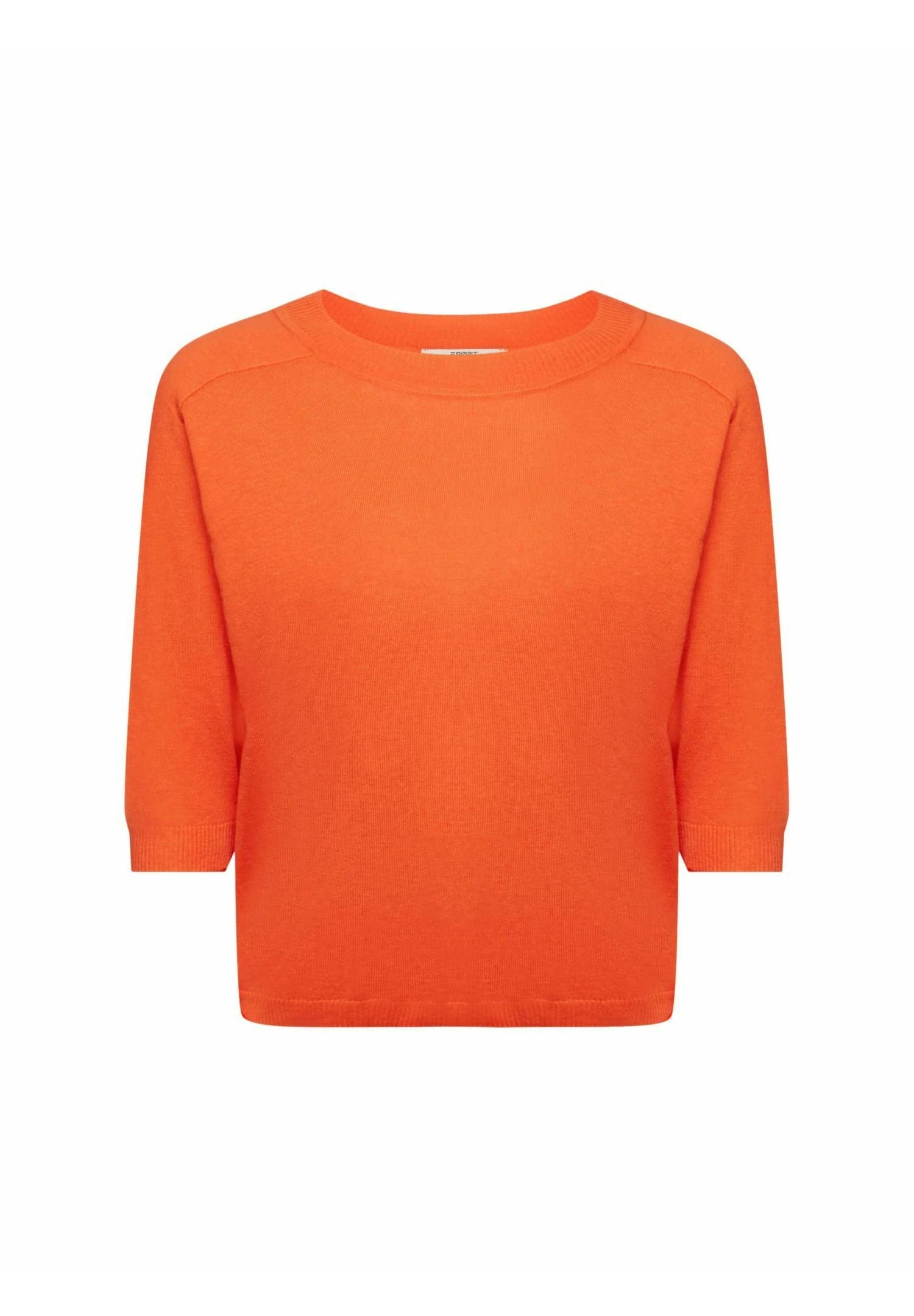 ESPRIT Sus Li Blend Te - T-Shirt Basic - Orange Red New 5 ESPRIT Sus Li Blend Te - T-Shirt Basic - Orange Red New - Afbeelding 5