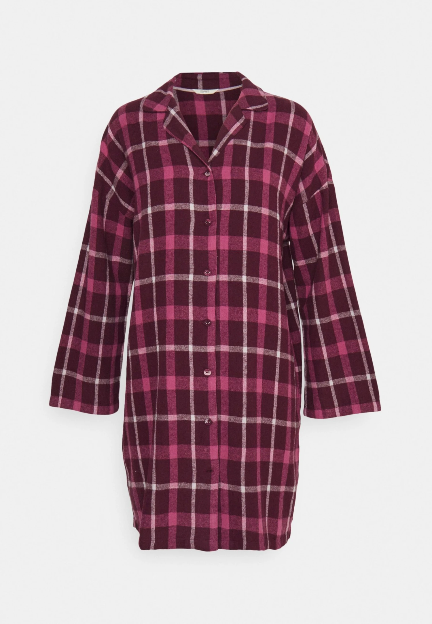 ESPRIT Nightshirt Long Sleeve - Nachtjapon - Bordeaux Red 4 ESPRIT Nightshirt Long Sleeve - Nachtjapon - Bordeaux Red - Afbeelding 4