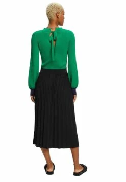 ESPRIT Plissierter- A-Lijn Rok - Black -Esprit 24120fc723874a579cfae02fb222dd46