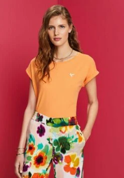 ESPRIT T-Shirt Basic - Orange 14 ESPRIT T-Shirt Basic - Orange -Esprit 24e02bb2b2b84b69876ea8903bf33add