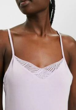 ESPRIT Mit Spitzenbesatz - Nachtjapon - Violet -Esprit 250dcc7be12e45bdbdbedf0a3be8a83a