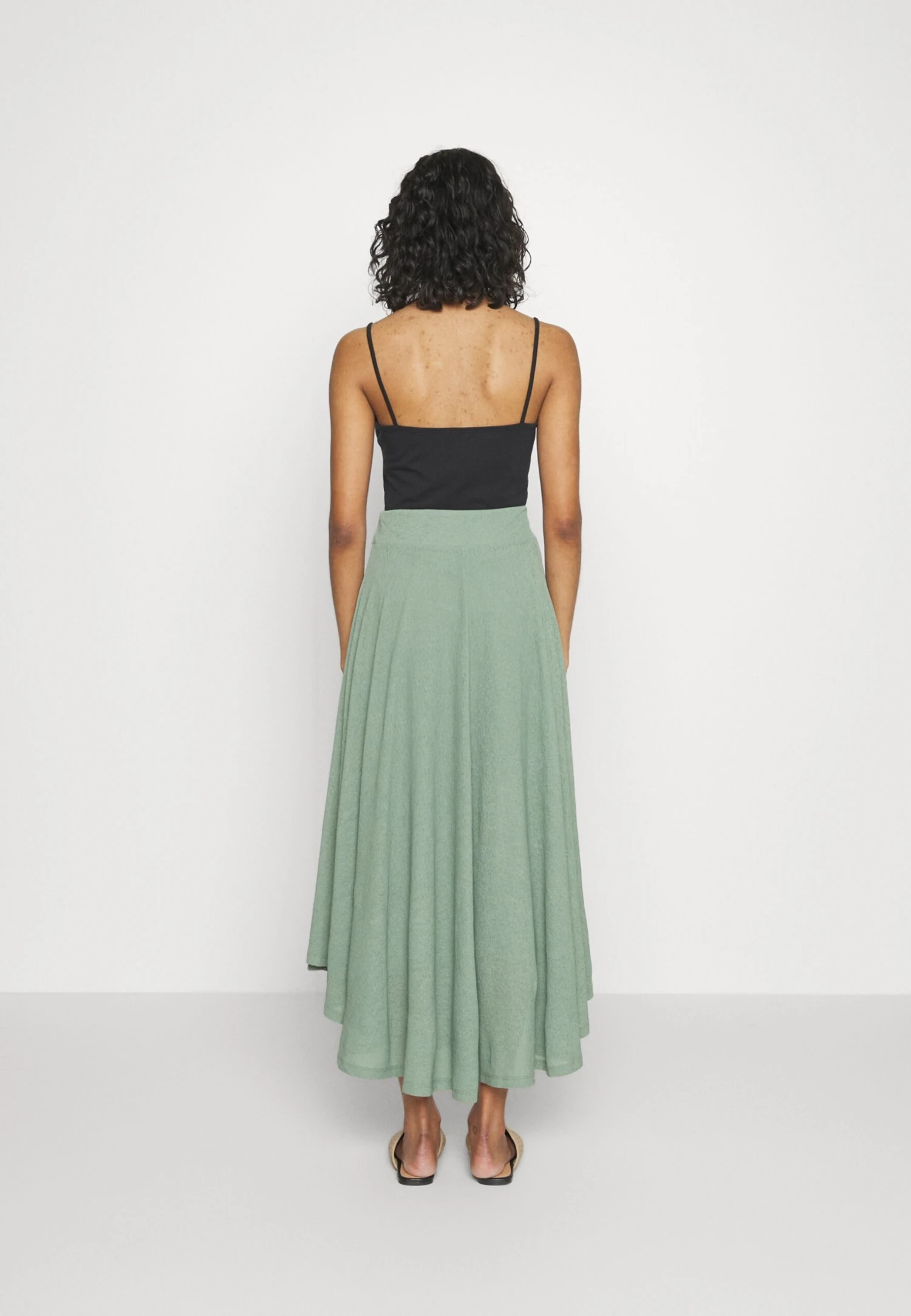 ESPRIT Long Skirt- Plooirok - Pale Khaki 4 ESPRIT Long Skirt- Plooirok - Pale Khaki - Afbeelding 4