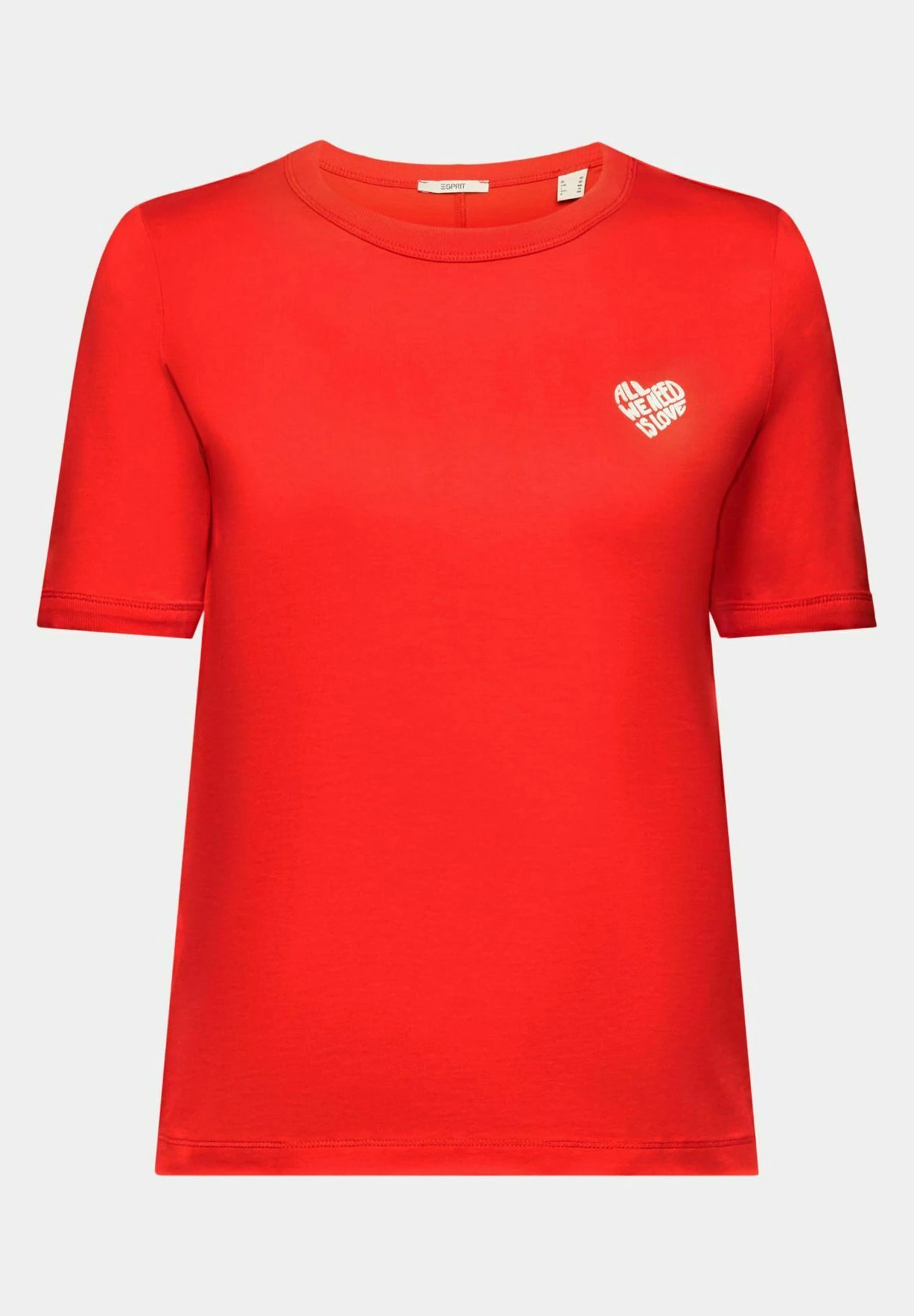 ESPRIT T-Shirt Basic - Red 8 ESPRIT T-Shirt Basic - Red - Afbeelding 8