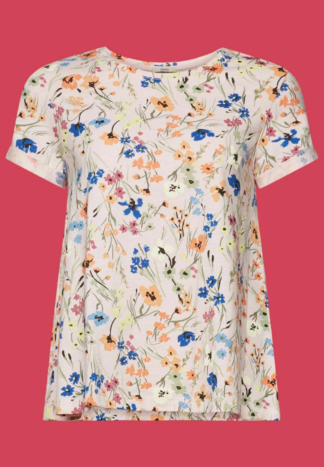 ESPRIT T-Shirt Print - Light Pink 10 ESPRIT T-Shirt Print - Light Pink - Afbeelding 10