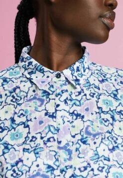 ESPRIT Mit Floralem Allover - Blousejurk - White 11 ESPRIT Mit Floralem Allover - Blousejurk - White -Esprit 2698e55ad790446b914b7eff83187fdb