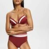 ESPRIT Tayrona Beach High Waist Brief - Bikinibroekje - Dark Red