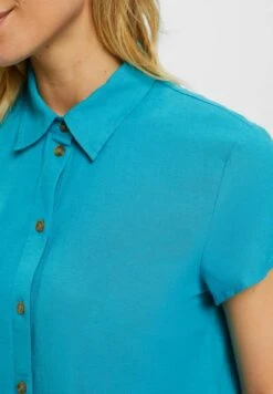 ESPRIT Blousejurk - Teal Blue 11 ESPRIT Blousejurk - Teal Blue -Esprit 29e429647df74d0d93c192e6bac2f50a