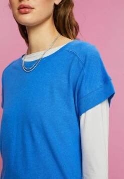 ESPRIT T-Shirt Basic - Bright Blue 16 ESPRIT T-Shirt Basic - Bright Blue -Esprit 2a7a70c3ada8482dae8031369bd6b6c3