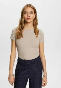 ESPRIT T-Shirt Basic - Light Taupe
