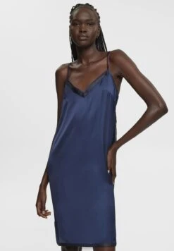 ESPRIT Chemise Solid - Nachtjapon - Ink