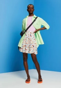 Edc By Esprit Light - A-Lijn Rok - Purple -Esprit 325abe0f40d247c8a9ab36f2245334bd