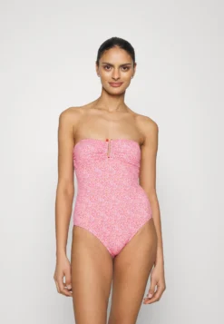 ESPRIT Kribi Beach Padded Bandeau Swimsuit - Badpak - Pink -Esprit 33da00debda04f4188ad0aff3a7e0367 scaled