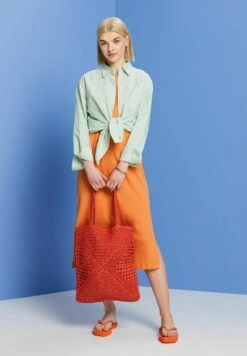 ESPRIT Gebreide Jurk - Orange -Esprit 34fe73abc04c41c89f67481448334610